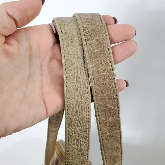 Vintage Floral Embroidered Tote Bag - Cream and Brown - Picture 7 of 13